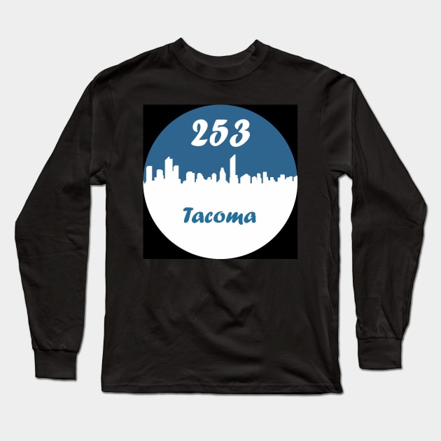 253 Long Sleeve T-Shirt by bestStickers